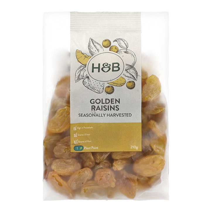 Holland & Barrett Golden Raisins 210g GOODS Holland&Barrett