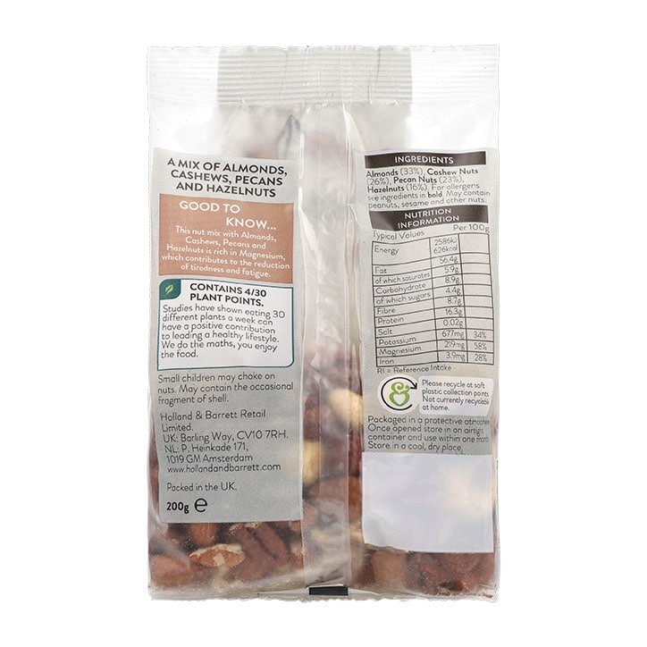 Holland & Barrett Natural Nut Mix 200g GOODS Holland&Barrett