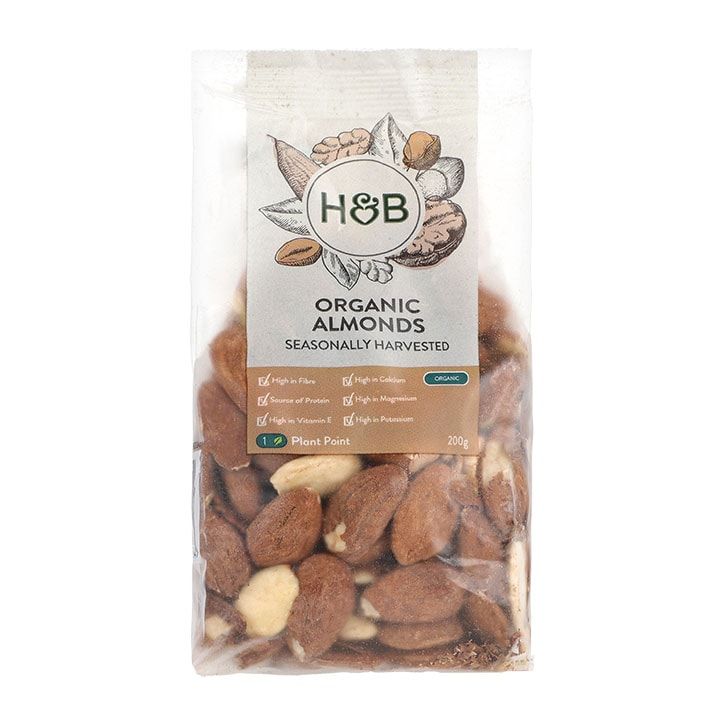 Holland & Barrett Organic Almonds 200g GOODS Holland&Barrett