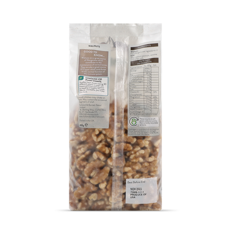 Holland Barrett Walnut Halves 400g