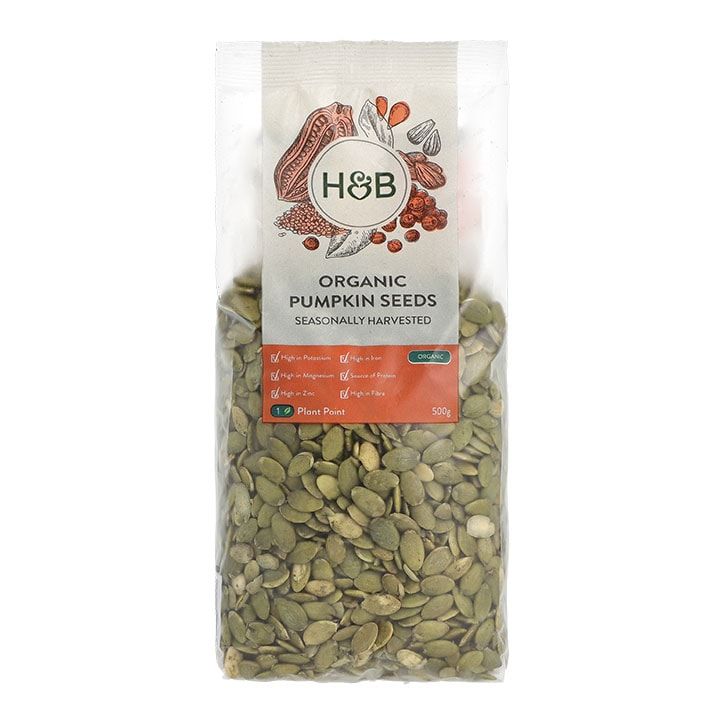 Holland & Barrett Organic Pumpkin Seeds 500g GOODS Holland&Barrett