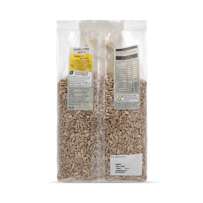 Holland Barrett Sunflower Seeds 1kg