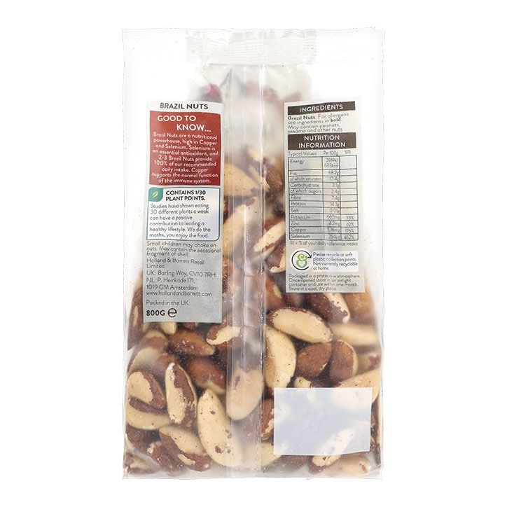 Holland & Barrett Whole Brazil Nuts 800g GOODS Holland&Barrett