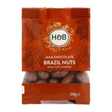 Holland & Barrett Milk Chocolate Brazil Nuts 210g GOODS Holland&Barrett