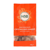 Holland & Barrett Milk Chocolate Crystallised Ginger 210g GOODS Holland&Barrett