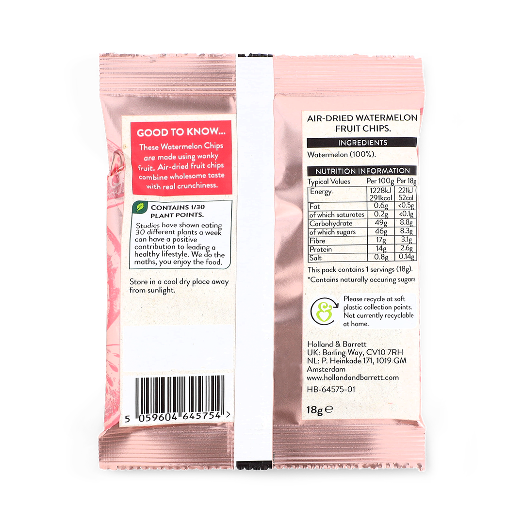 Holland  Barrett Watermelon Chips 18g
