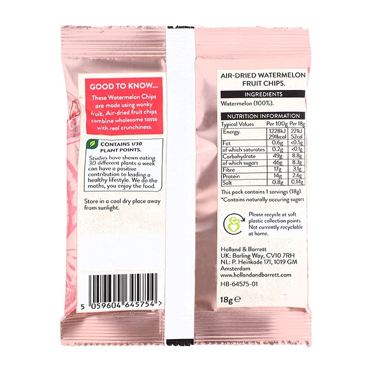 Holland & Barrett Watermelon Chips 18g GOODS Holland&Barrett