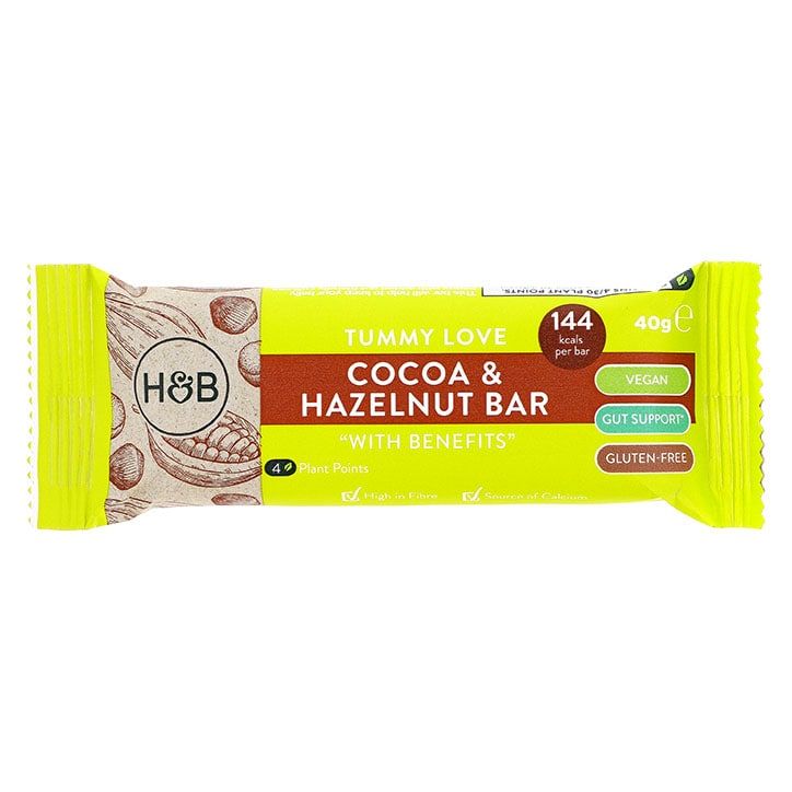 Holland & Barrett Tummy Love Red Berry Bar with Benefits 40g GOODS Holland&Barrett Cocoa Hazelnut