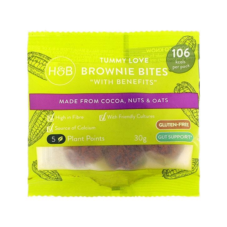 Holland & Barrett Brownie Bites with Benefits 30g GOODS Holland&Barrett Chocolate Brownie