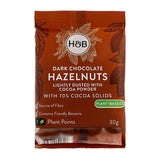 Holland & Barrett Dark Chocolate Almonds 30g GOODS Holland&Barrett