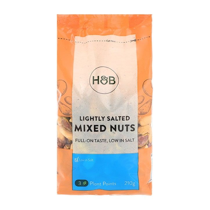 Holland & Barrett Lightly Salted Peanuts, Cashews & Pistachios 210g GOODS Holland&Barrett