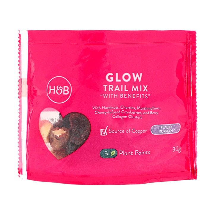 Holland & Barrett Glow Trail Mix with Benefits 30g GOODS Holland&Barrett