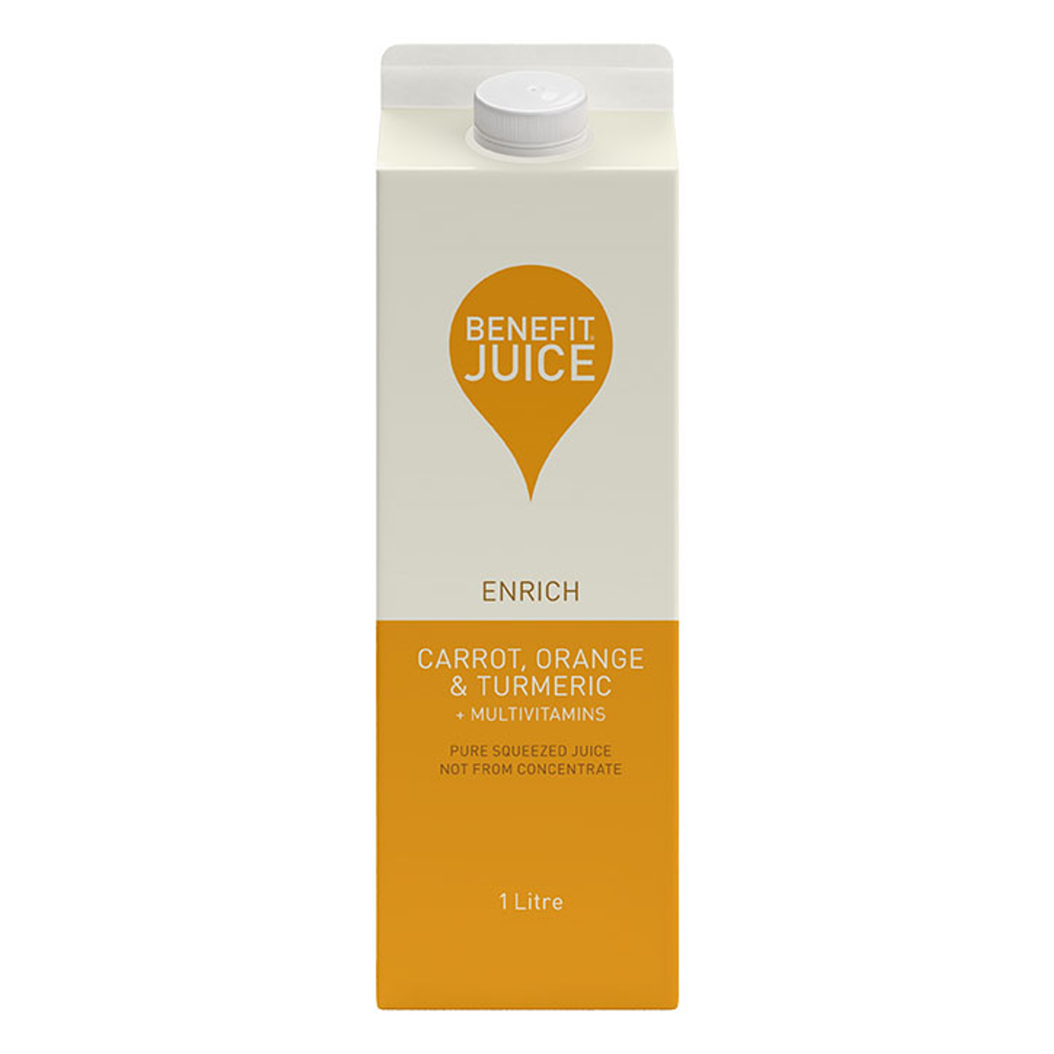 Benefit Prune Juice + Multivitamins 1L - Carrot, Orange & Turmeric