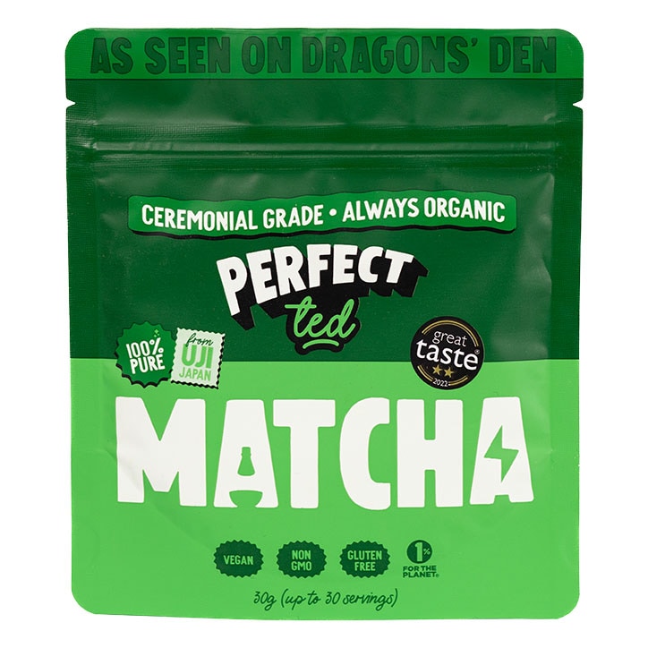 Perfect Ted Organic Matcha Green Tea Powder 30g