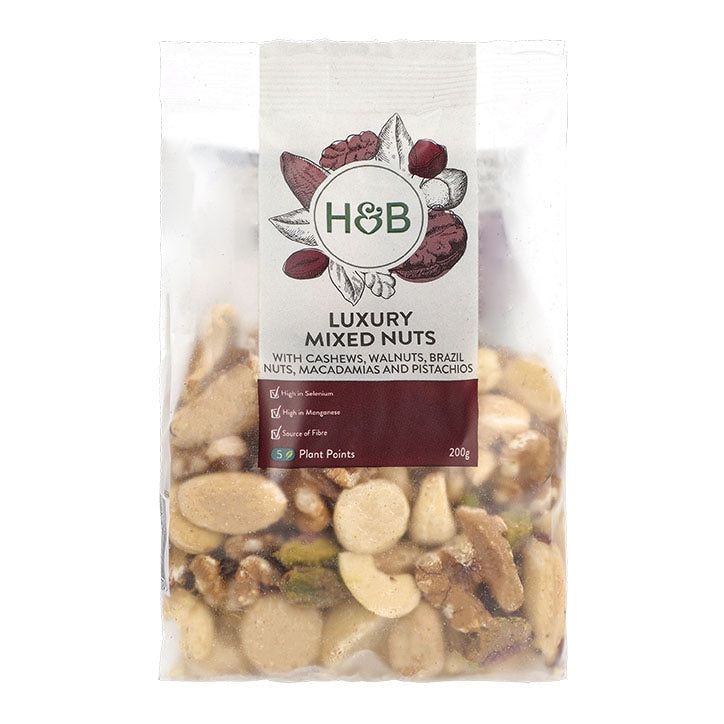 Holland & Barrett Luxury Mixed Nuts 200g GOODS Holland&Barrett