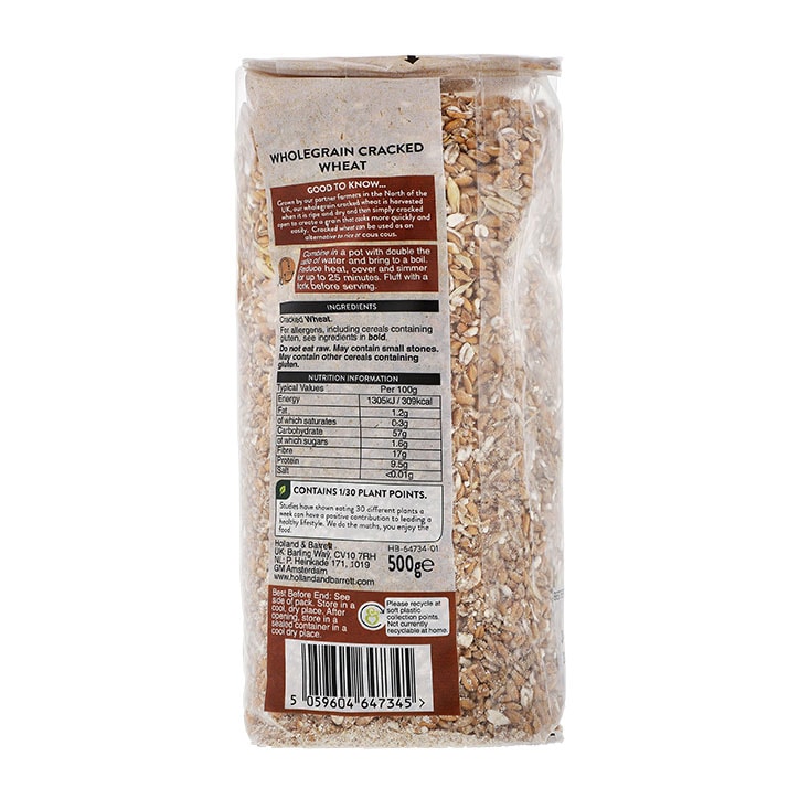 Holland & Barrett Cracked Wheat 500g GOODS Holland&Barrett