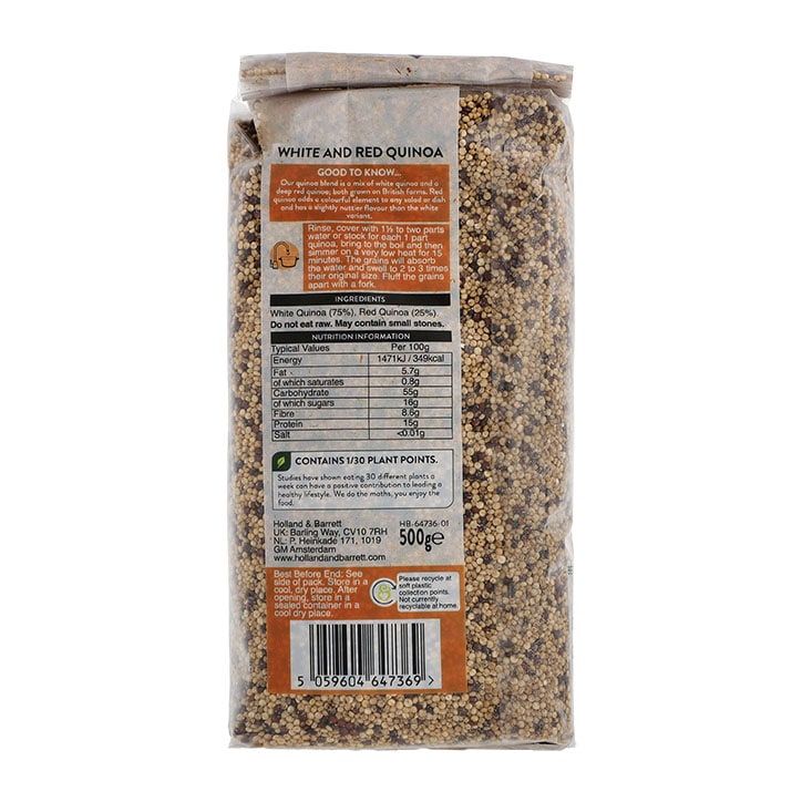 Holland & Barrett Duo Colour Quinoa Blend 500g GOODS Holland&Barrett