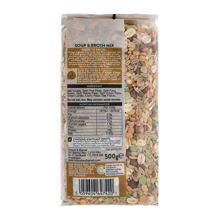 Holland & Barrett Gluten Free Broth Mix 500g GOODS Holland&Barrett