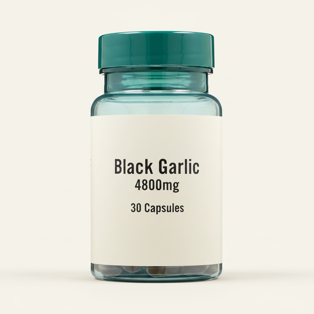 Holland & Barrett Black Garlic 4800mg 60 Capsules