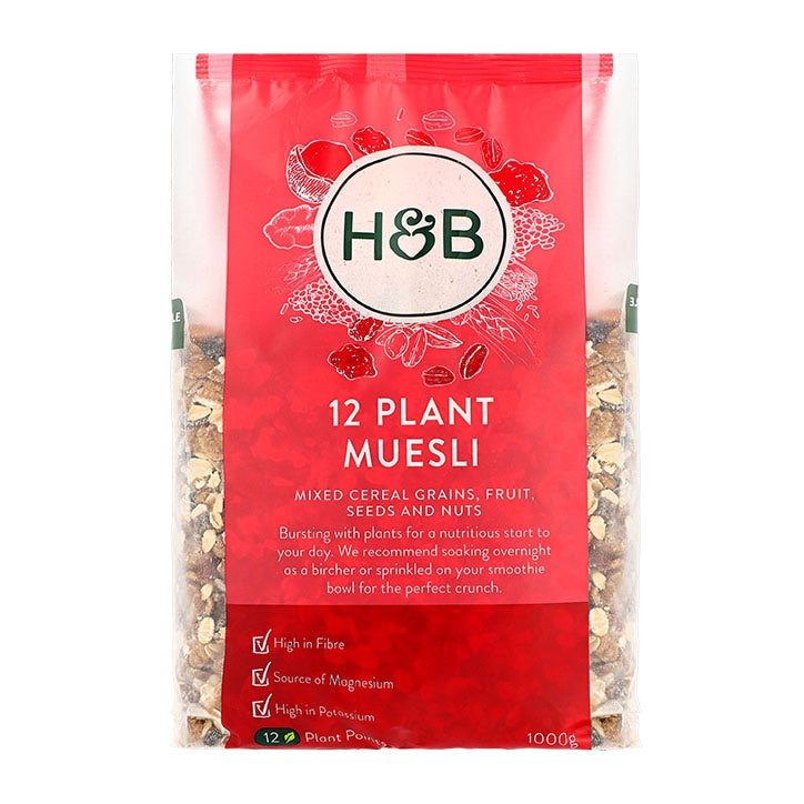 Holland & Barrett 12 Plant Muesli 1kg GOODS Holland&Barrett