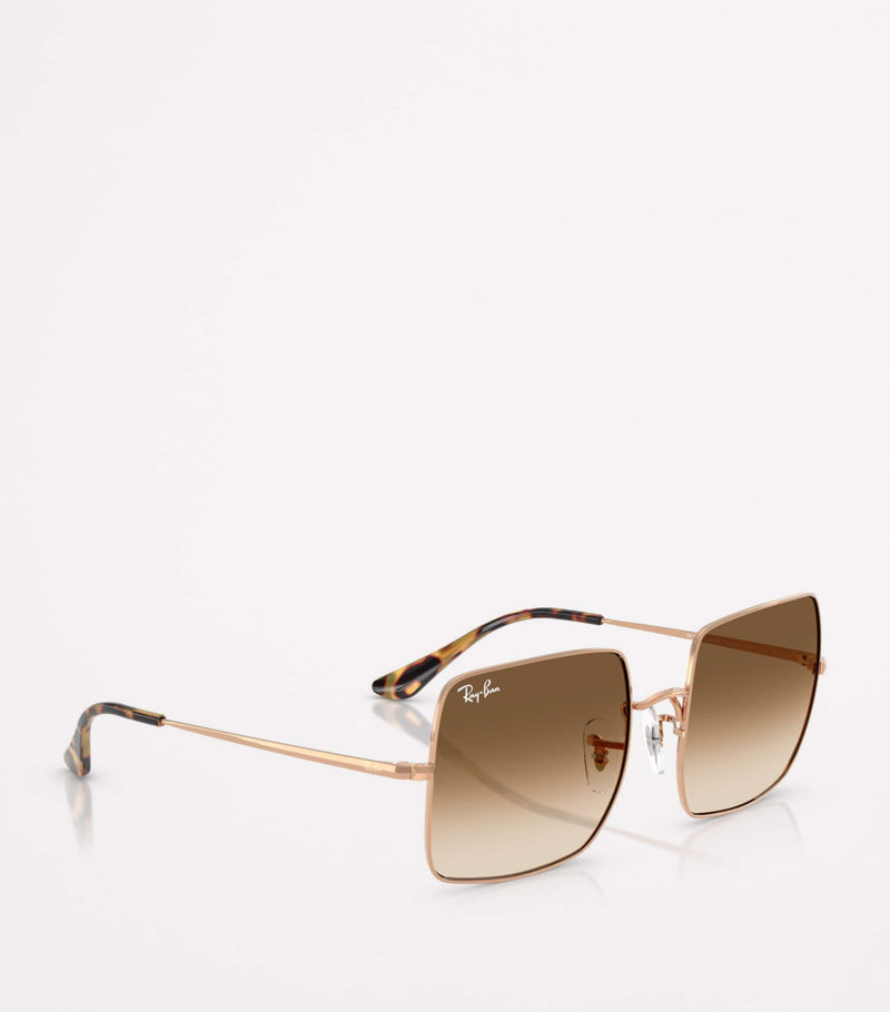 Ray-Ban RB1971 square sunglasses metal frame retro tinted lenses, UK version