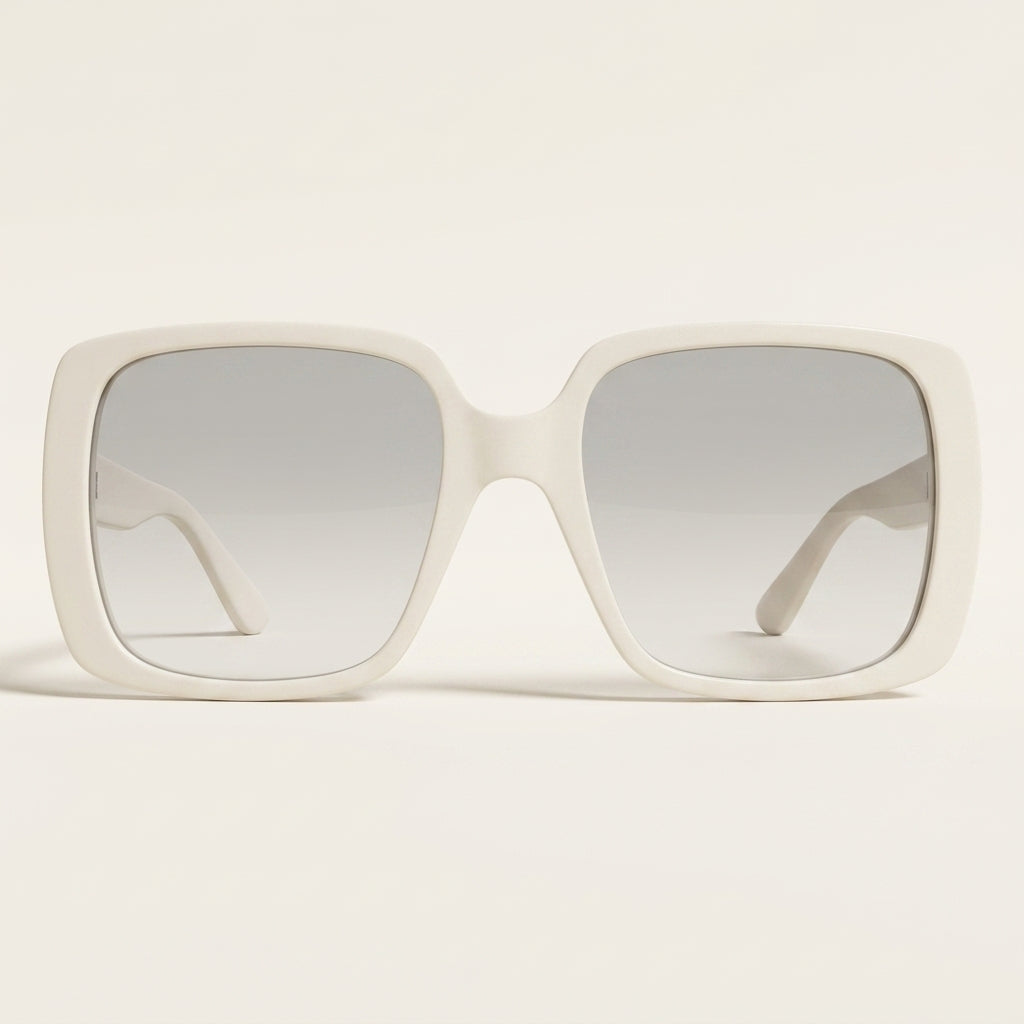 Lunettes de soleil Gucci marron dégradé, importées du Royaume-Uni