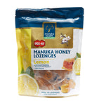 Manuka Health lemon lozenges pack of 58, imported from the UK