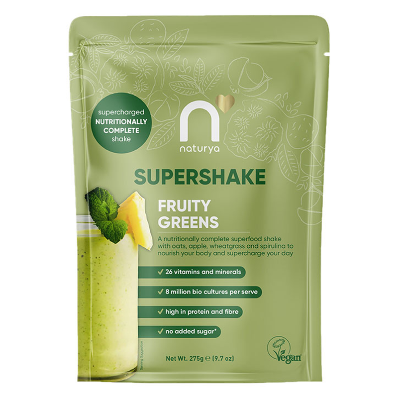 Naturya SuperShake Blueberry & Banana 275g - Fruity Greens