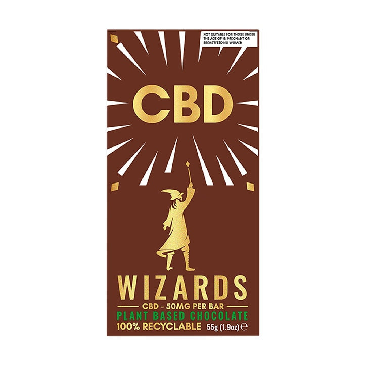 Wizards CBD Plant Based Chocolate 55g GOODS Holland&Barrett