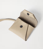 Brunello Cucinelli leather envelope bag charm 6cm x 7.5cm (British brand)