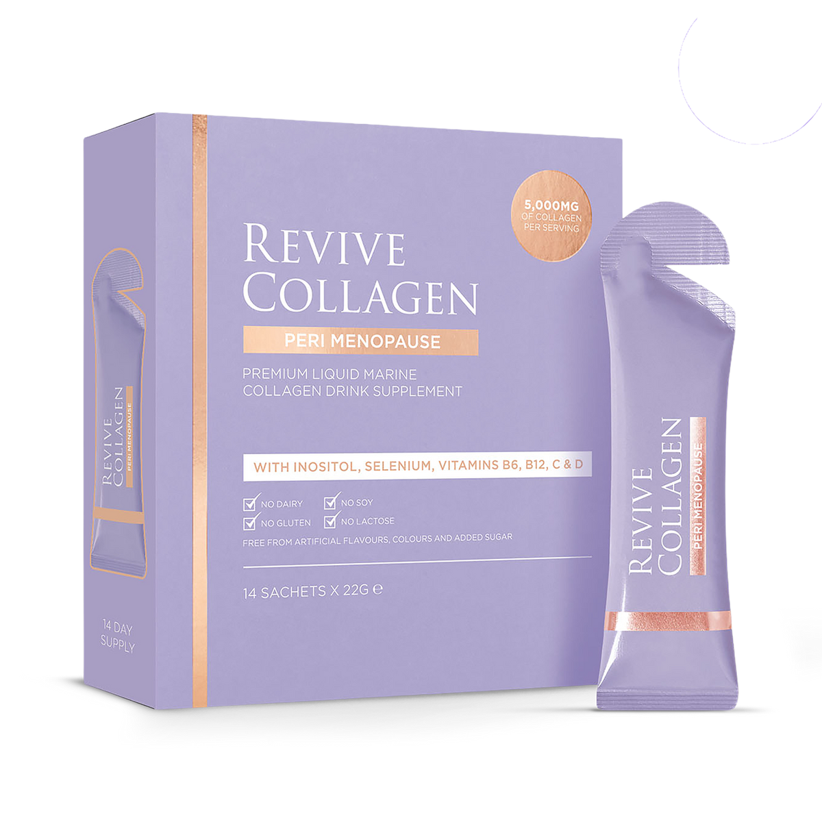 Revive Collagen Peri Menopause Hydrolysed Marine Collagen 5,000mgs 28 days Supply