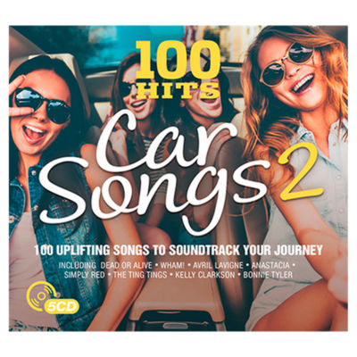 Various Artists 100 Hits Car Songs 2 CD compilation, imported from the UK