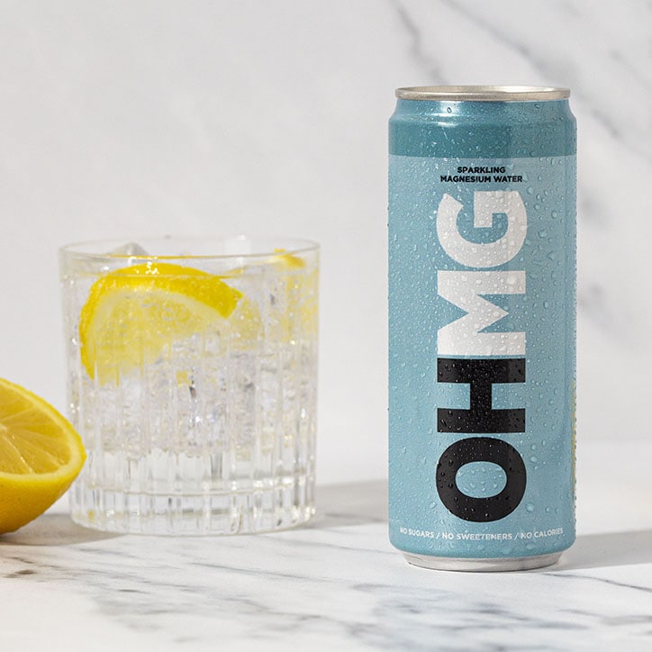 OHMG Sparkling Water Infused with Magnesium 330ml GOODS Holland&Barrett