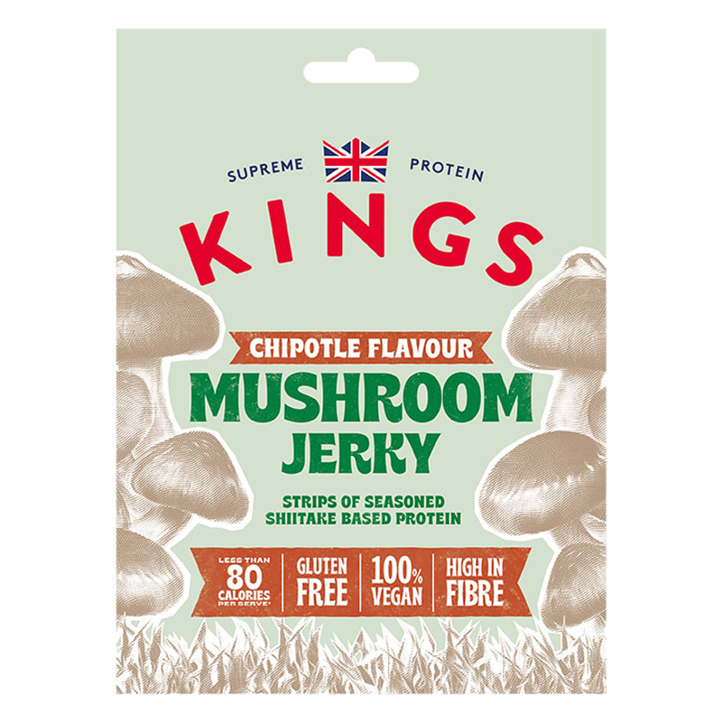 Kings Truffle Flavour Mushroom Jerky 25g - Chipotle
