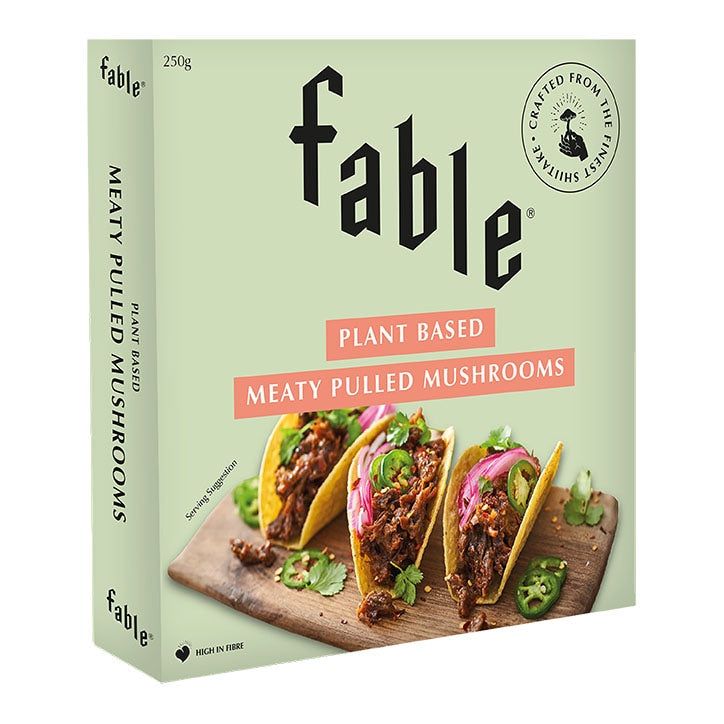 Fable Plant Based Meaty Pulled Mushrooms 250g GOODS Holland&Barrett