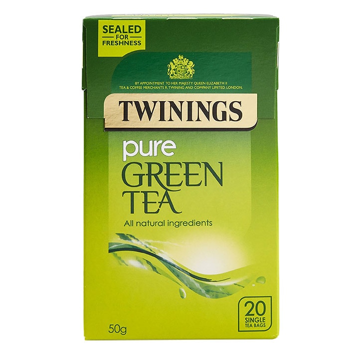 Twinings Decaf Pure Green Tea 20 Tea Bags GOODS Holland&Barrett