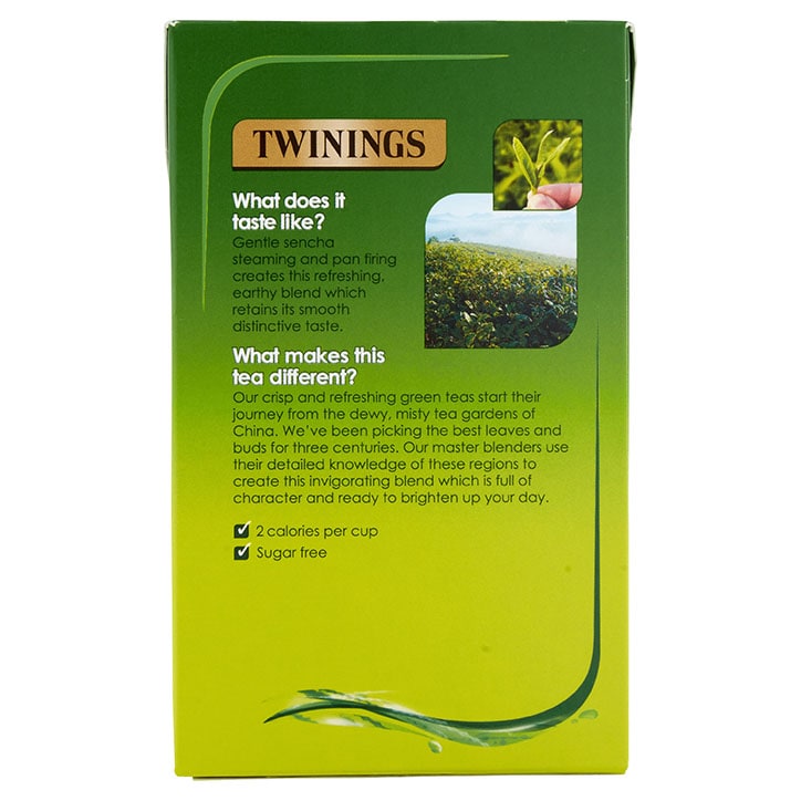 Twinings Decaf Pure Green Tea 20 Tea Bags GOODS Holland&Barrett