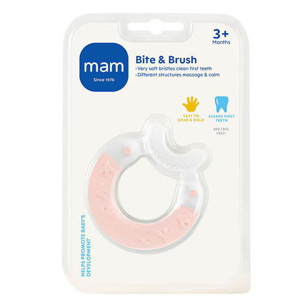 MAM Teether Bite & Brush baby teether, imported from the UK