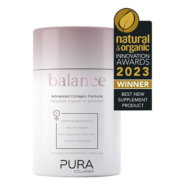 Pura Collagen Advanced Formula Raspberry & Garden Mint 224g GOODS Holland&Barrett