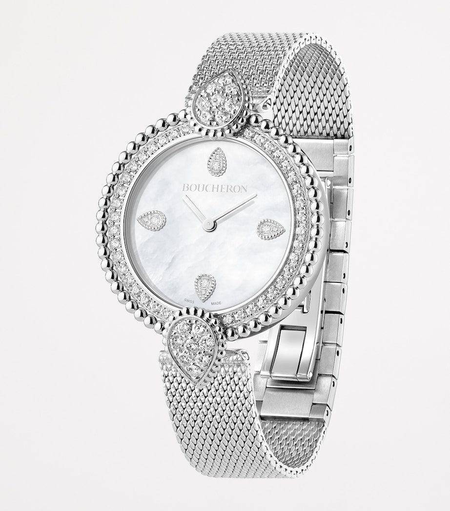 Boucheron Serpent Bohème diamond watch 32mm, UK version