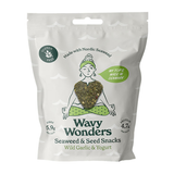 Wavy Wonders Seaweed & Seed Snack Garlic & Yoghurt 30g