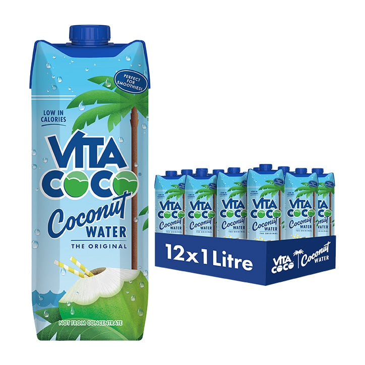 Vita Coco Natural Coconut Water 12x 1L GOODS Holland&Barrett