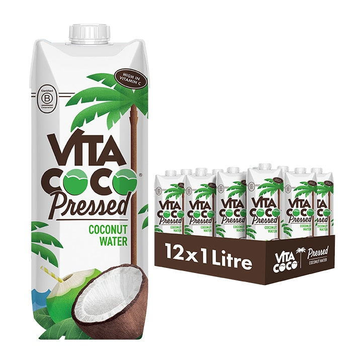 Vita Coco Pressed Coconut Water 12x 1L GOODS Holland&Barrett