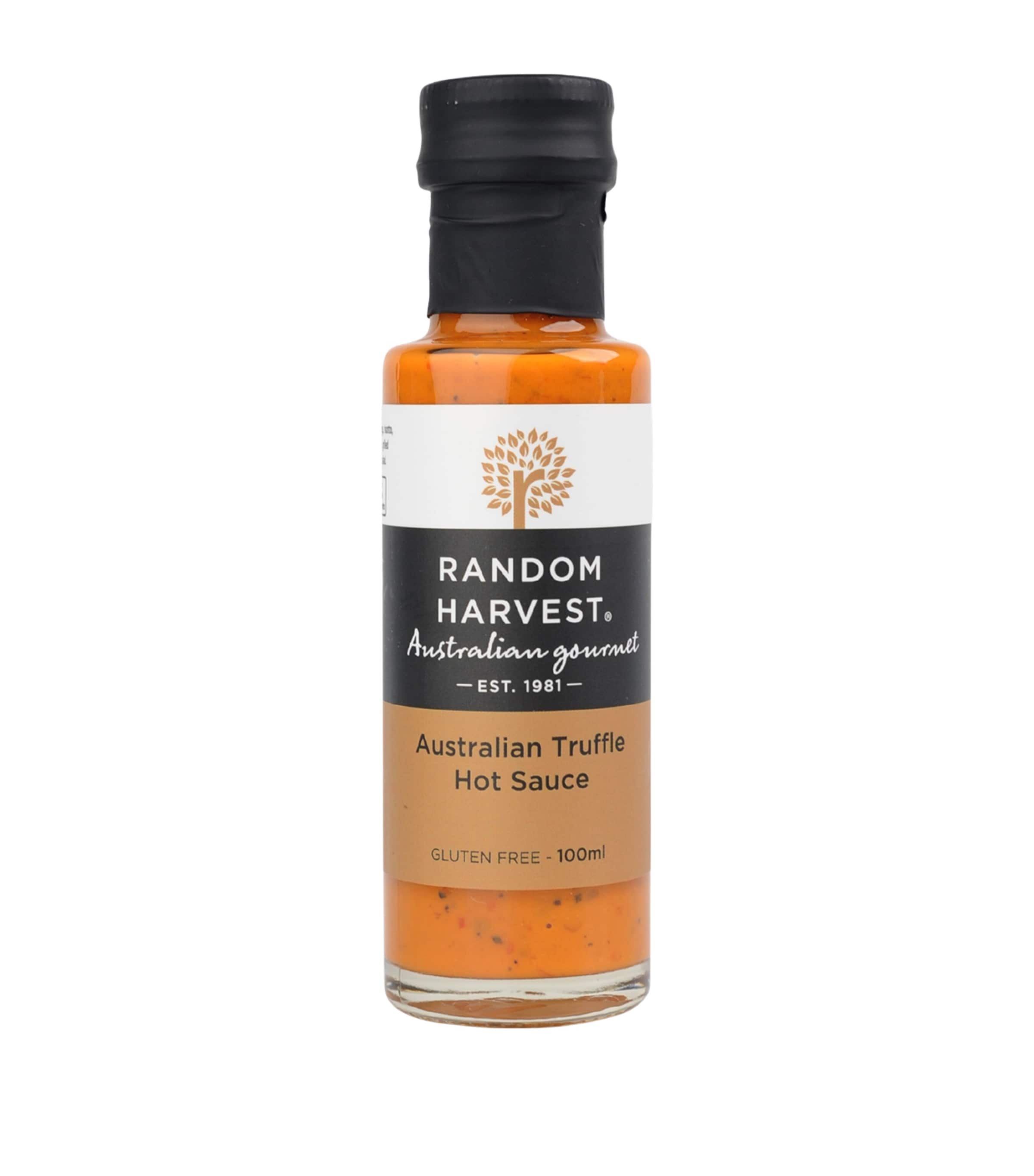 Random Harvest truffle hot sauce with Australian truffle flakes 300g, imported from the UK