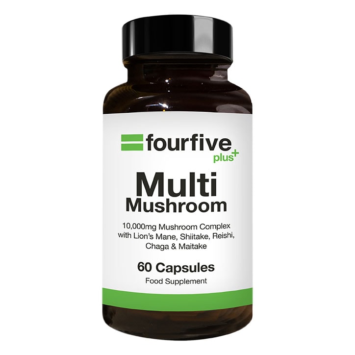 Fourfive Multi Mushroom Complex 60 Capsules GOODS Holland&Barrett   