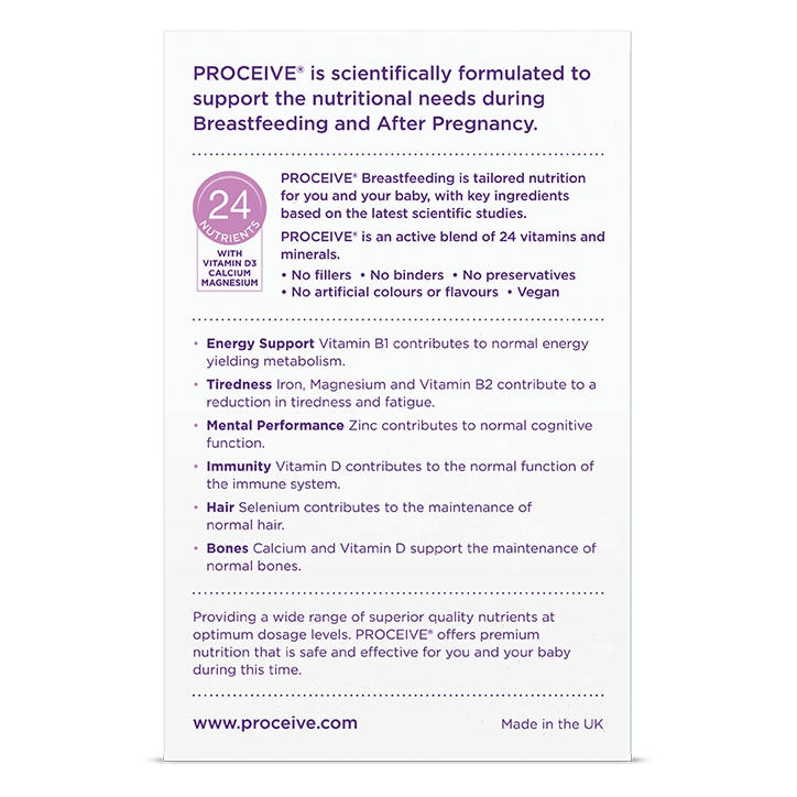 PROCEIVE® After Pregnancy Breastfeeding 60 Capsules