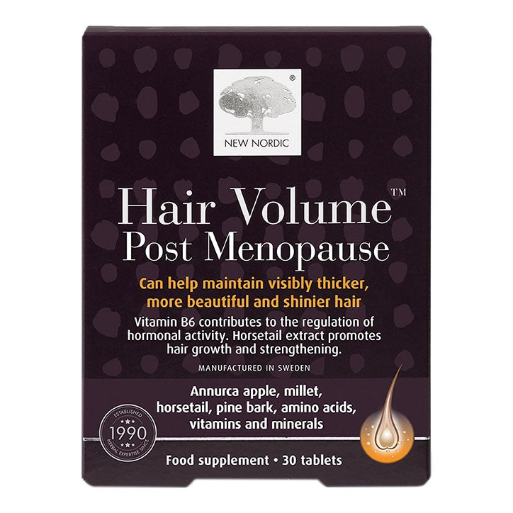 New Nordic Hair Volume Post Menopause 30 Tablets GOODS Holland&Barrett