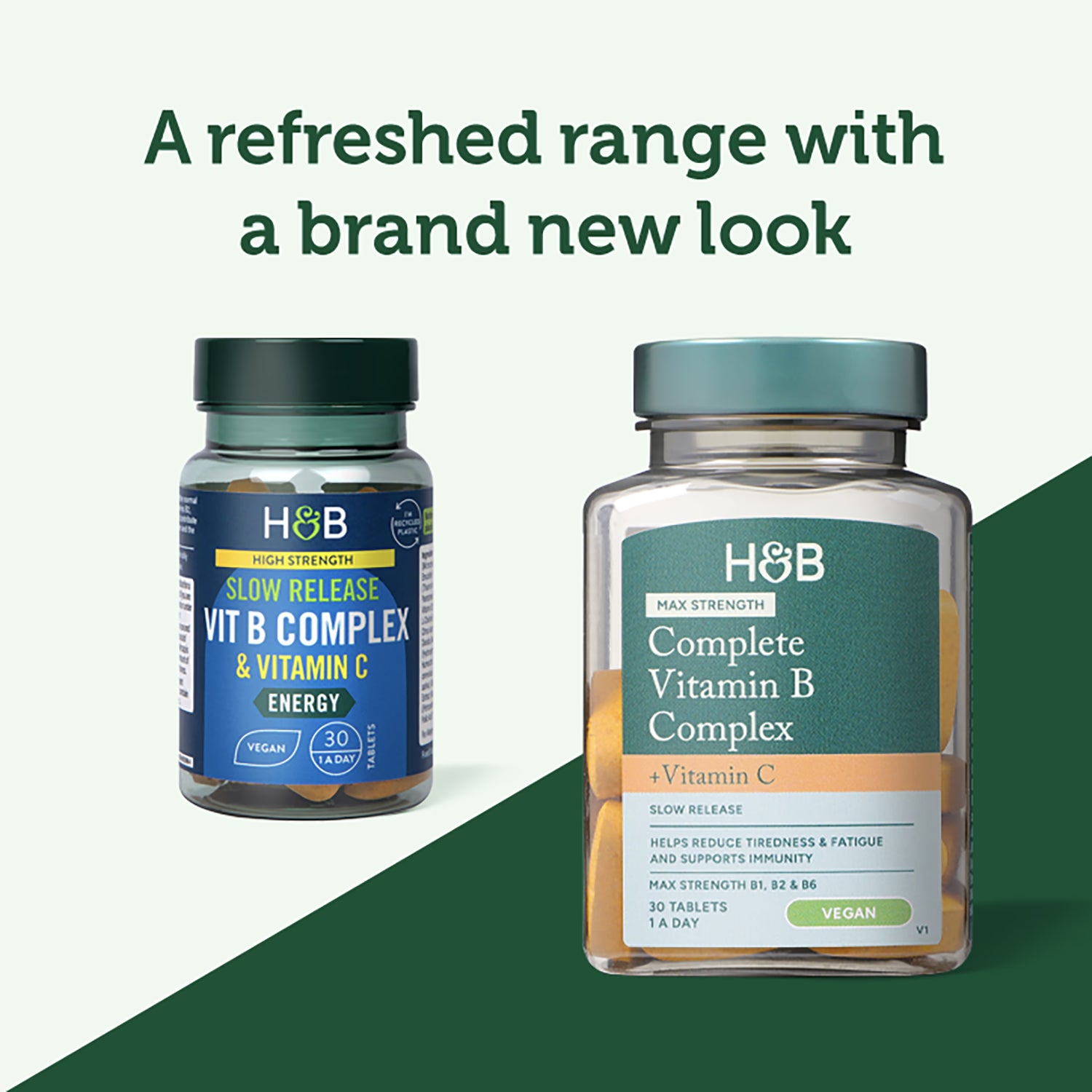 Holland & Barrett B Complex Tablet 30 count, UK version