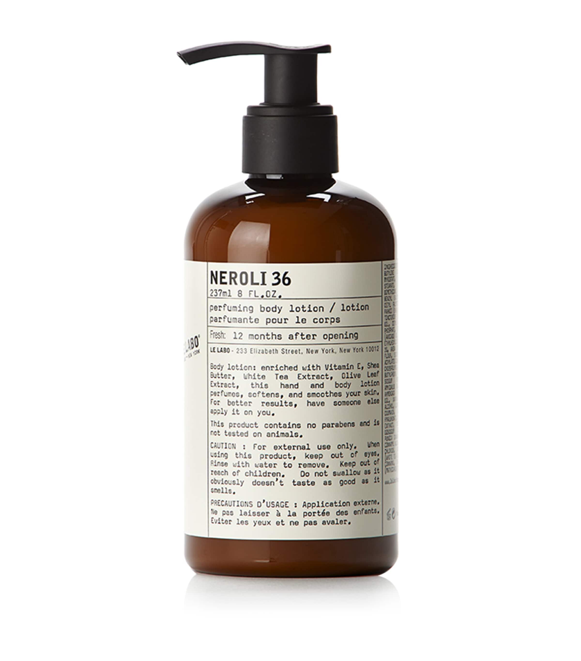Le Labo Neroli 36 hand and body lotion 237ml, UK version