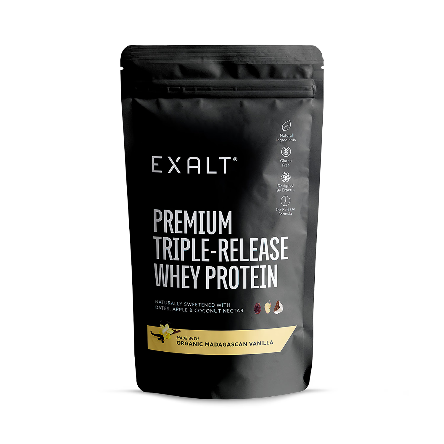 EXALT Madagascan Vanilla Whey Protein Powder, UK version